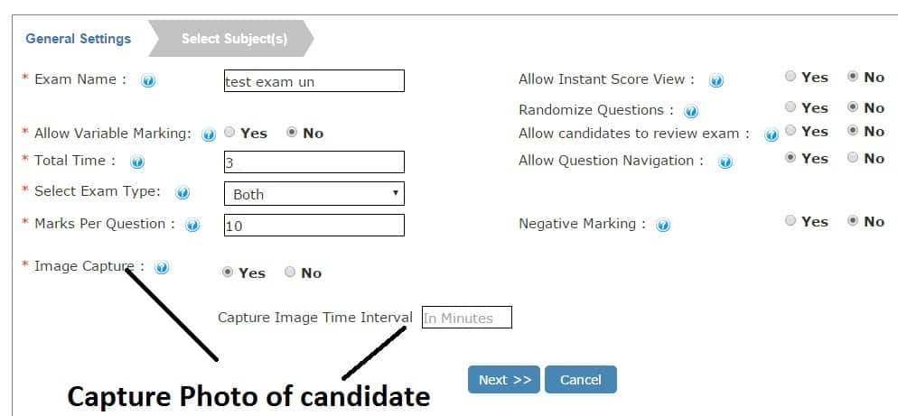 350-901 Test Score Report