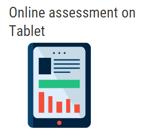 Online Assessment on Tablet